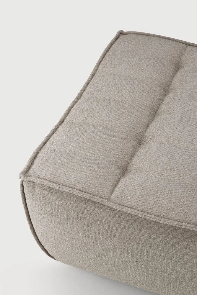 Ethnicraft Repose-pieds N701 - Tissu Éco