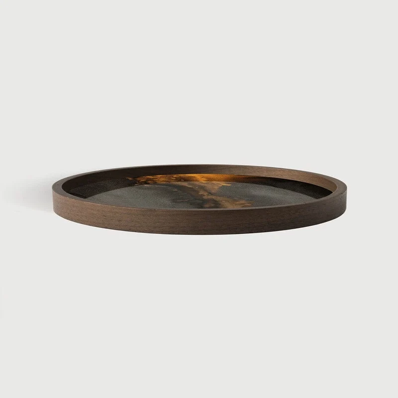 Ethnicraft Plateau Vide-Poche Organic - Rond - Ø 30 cm