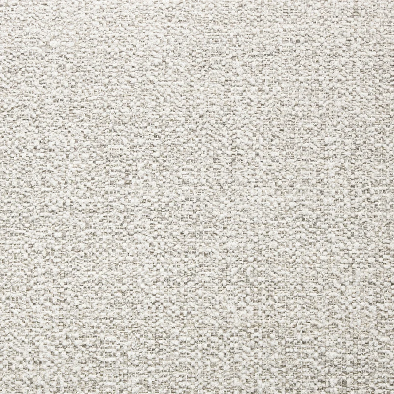 Ensemble de 2 chaises de salle à manger rembourrées en tissu gris pâle - Larawyn