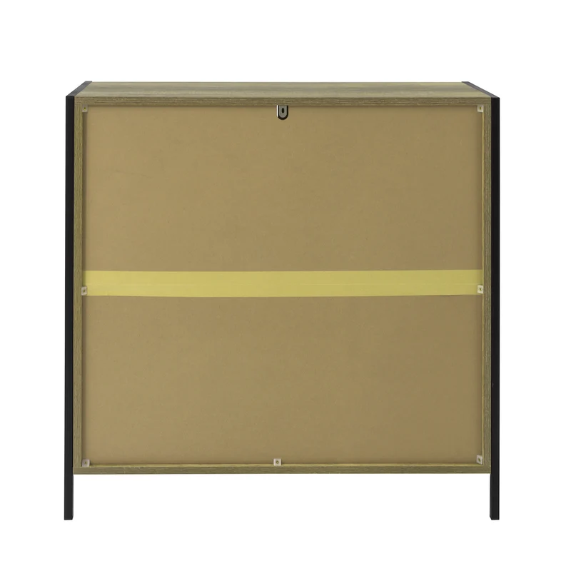 SoBuy FSB37-T Buffet Commode Meuble de Rangement Table Console Placard avec 2 Portes