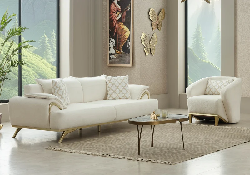 Canapé design moderne chic assise profonde – VALENZA