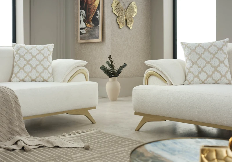 Canapé design moderne chic assise profonde – VALENZA