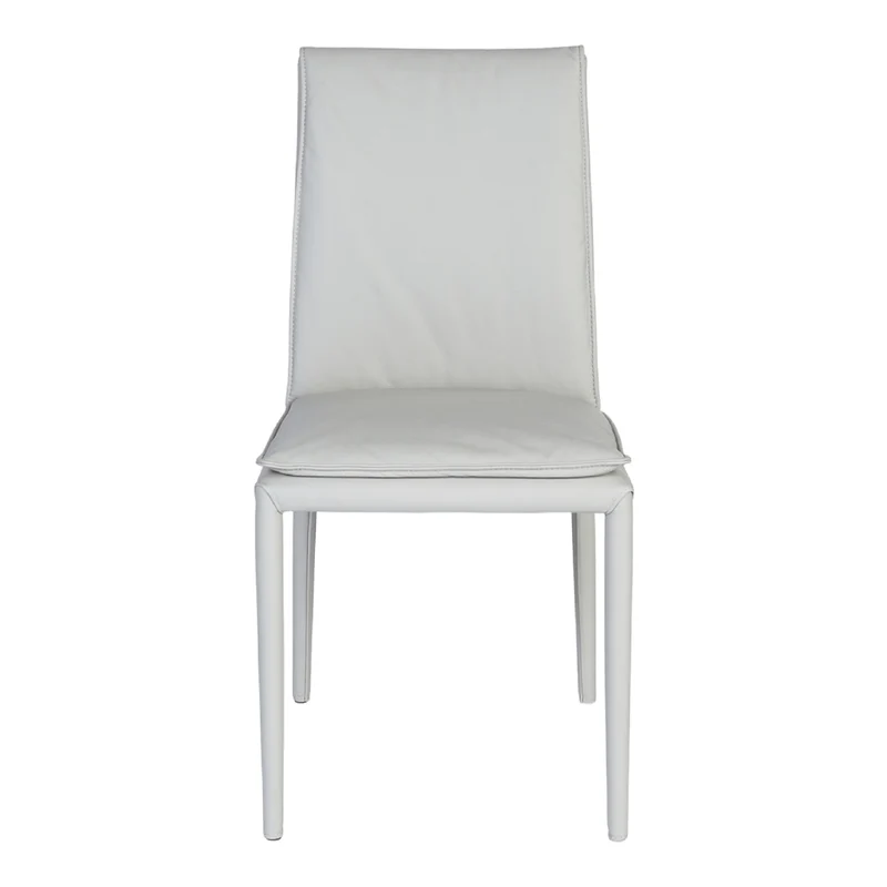 Chaise de salle à manger en cuir - Naomi