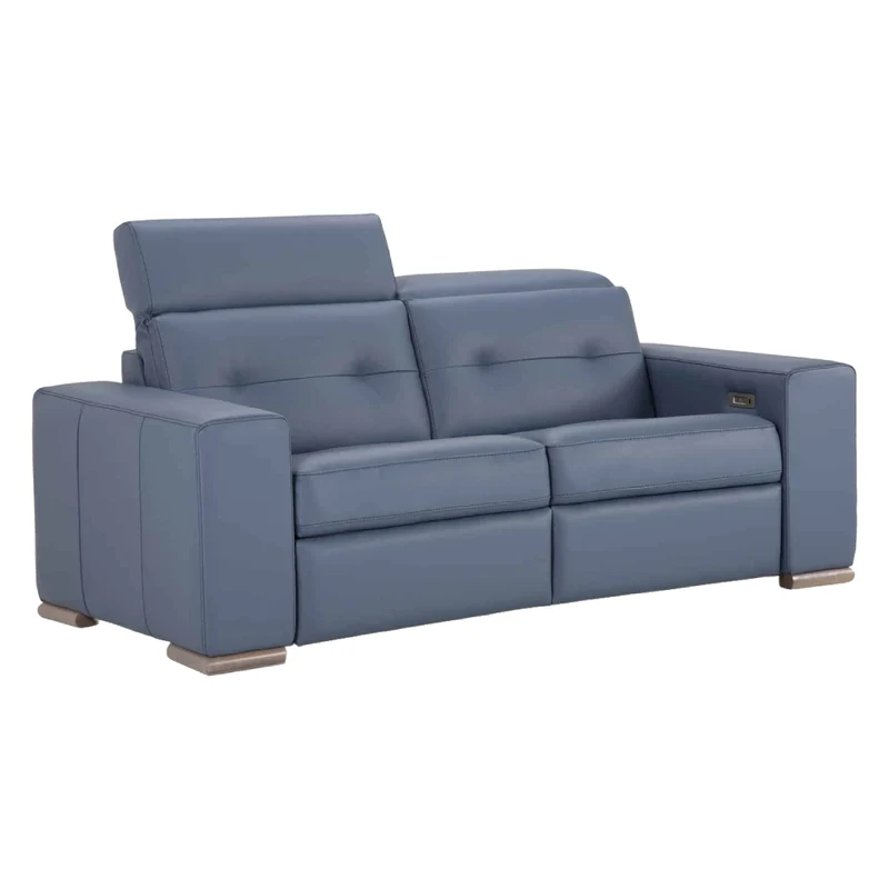 Sofa condo inclinable motorisé en cuir - Manhattan