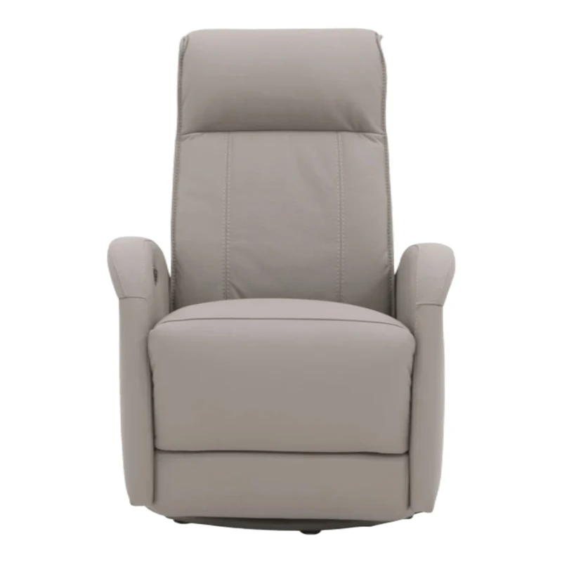 Fauteuil berçant, pivotant et inclinable motorisé en cuir - Florence F-17