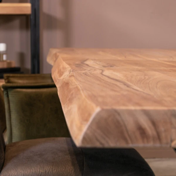 Table en Acacia Massif "LERICI"