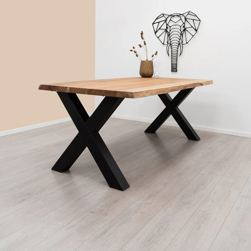 Table en Acacia Massif "BALOS"