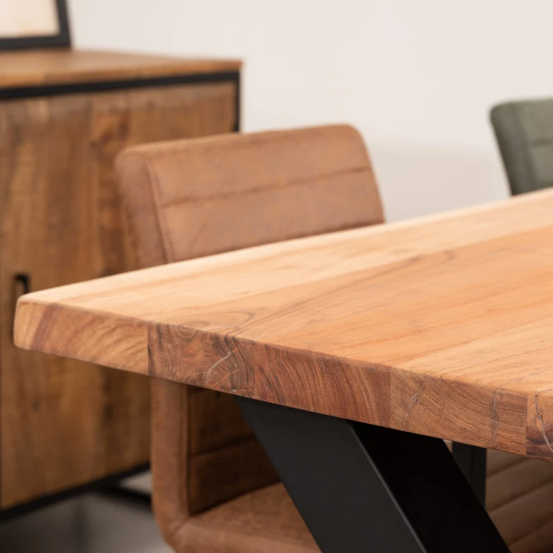 Table en Acacia Massif "BALOS"