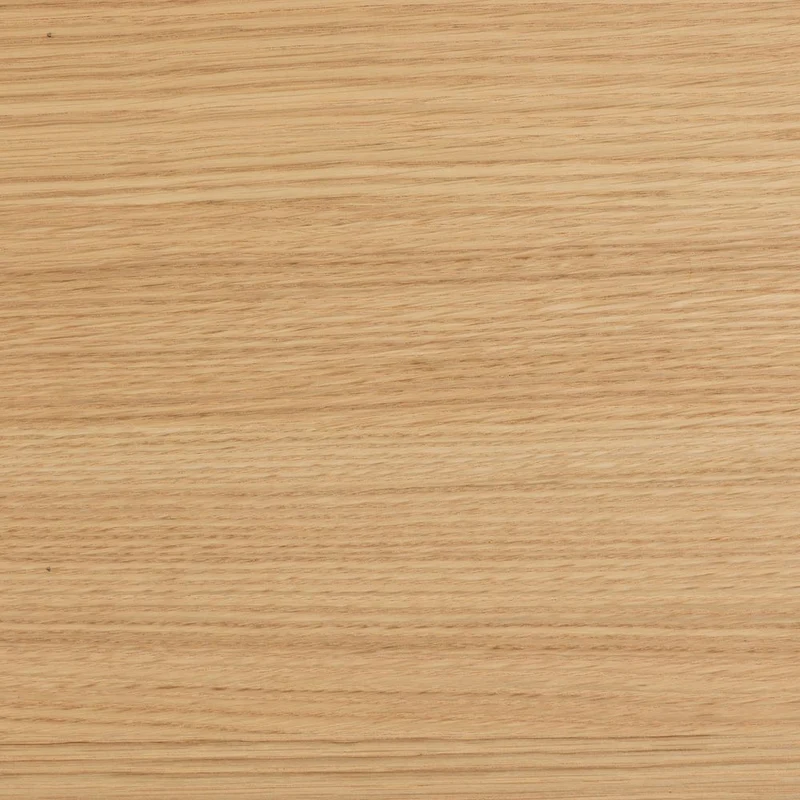 Meuble bas 4 portes placage chêne naturel