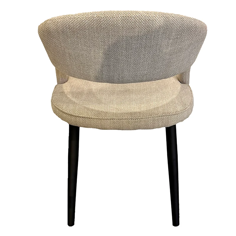 Chaise Design "ZANNA" en Tissu Ignifuge