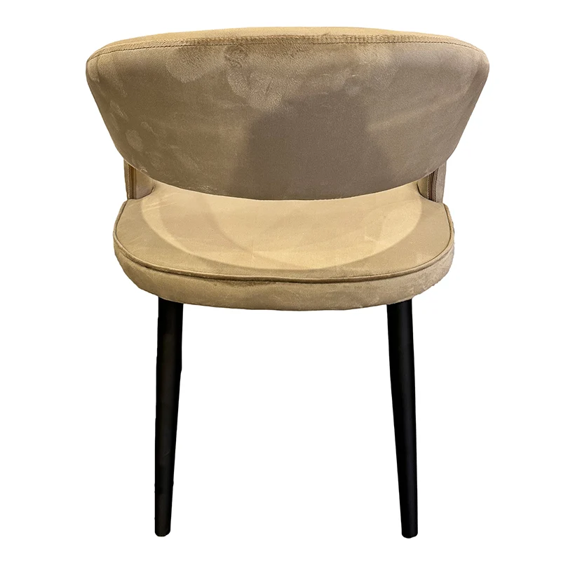 Chaise Design "ZANNA" en Tissu Ignifuge