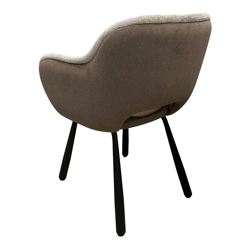 Chaise Confort Enveloppant "JUMBO" en Tissu