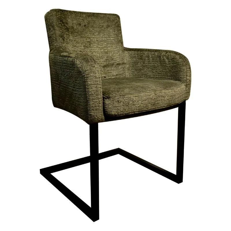 Chaise Cocooning "MALOSA" avec Accoudoirs