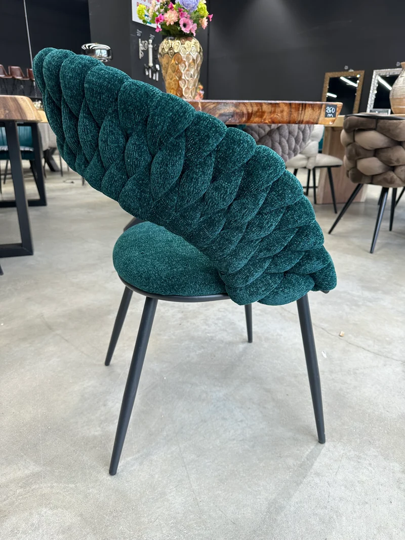 Lot de 2 Chaises Design "SPIRALE"