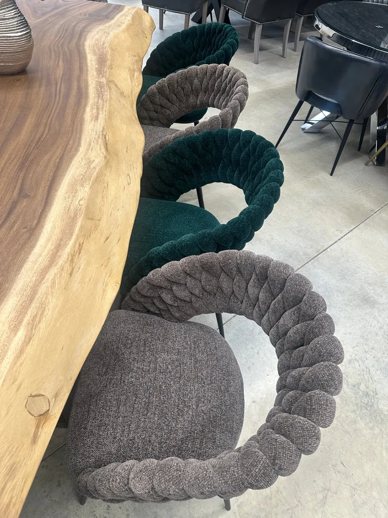 Lot de 2 Chaises Design "SPIRALE"