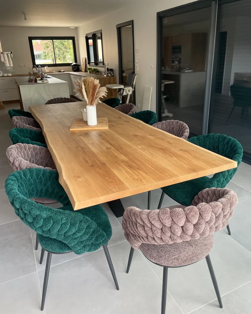 Lot de 2 Chaises Design "SPIRALE"