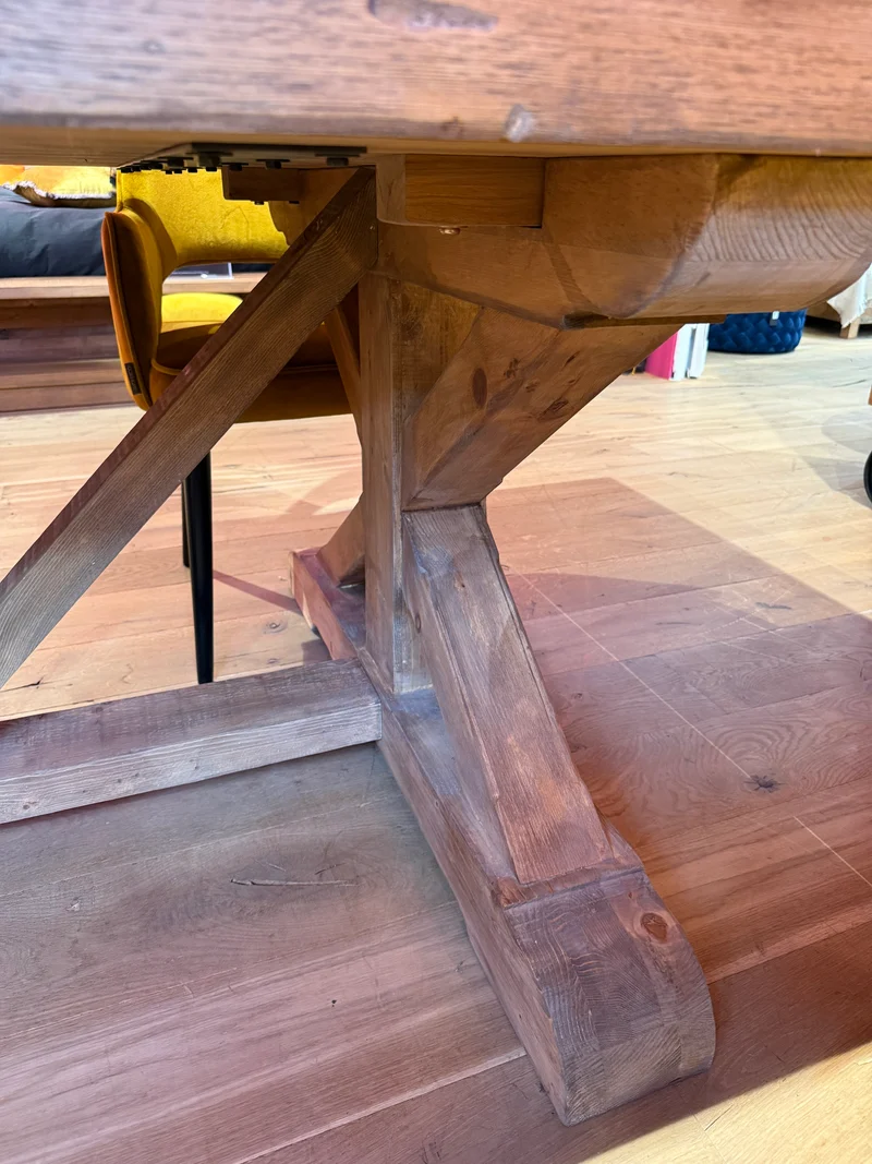 Table Monarque Royale en Bois Massif "LANCELOT" (4m50)