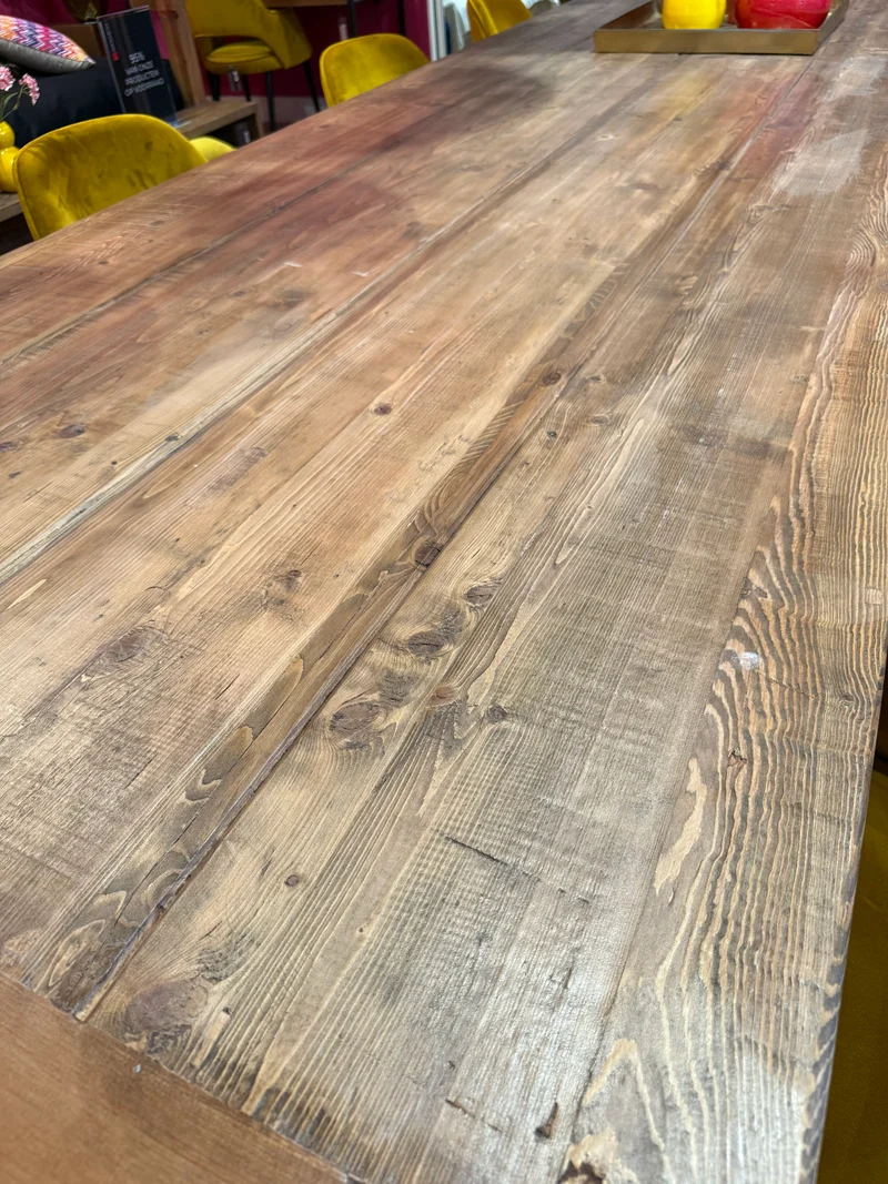 Table Monarque Royale en Bois Massif "LANCELOT" (4m50)