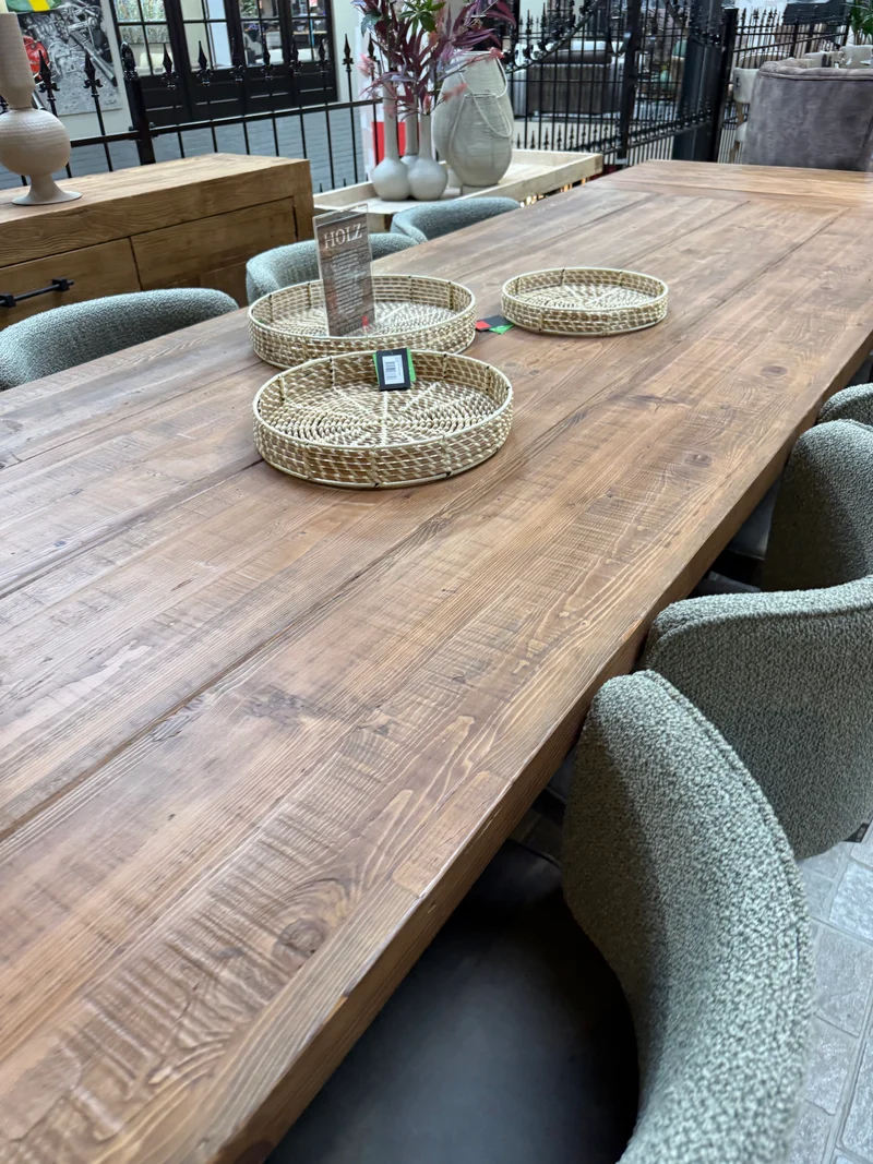 Table Monarque Royale en Bois Massif "LANCELOT" (4m50)