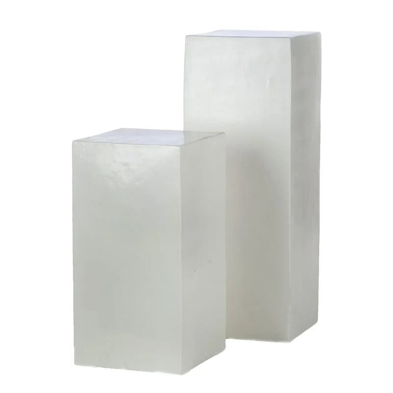 Colonne Décorative "BLANC" - Style Moderne Épuré