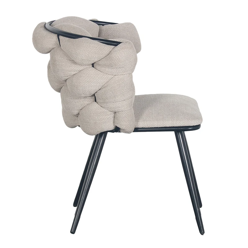 Chaise Design Italien en Tissu Tissé "CIOTTOLO"