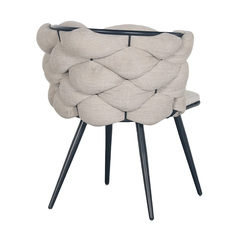 Chaise Design Italien en Tissu Tissé "CIOTTOLO"
