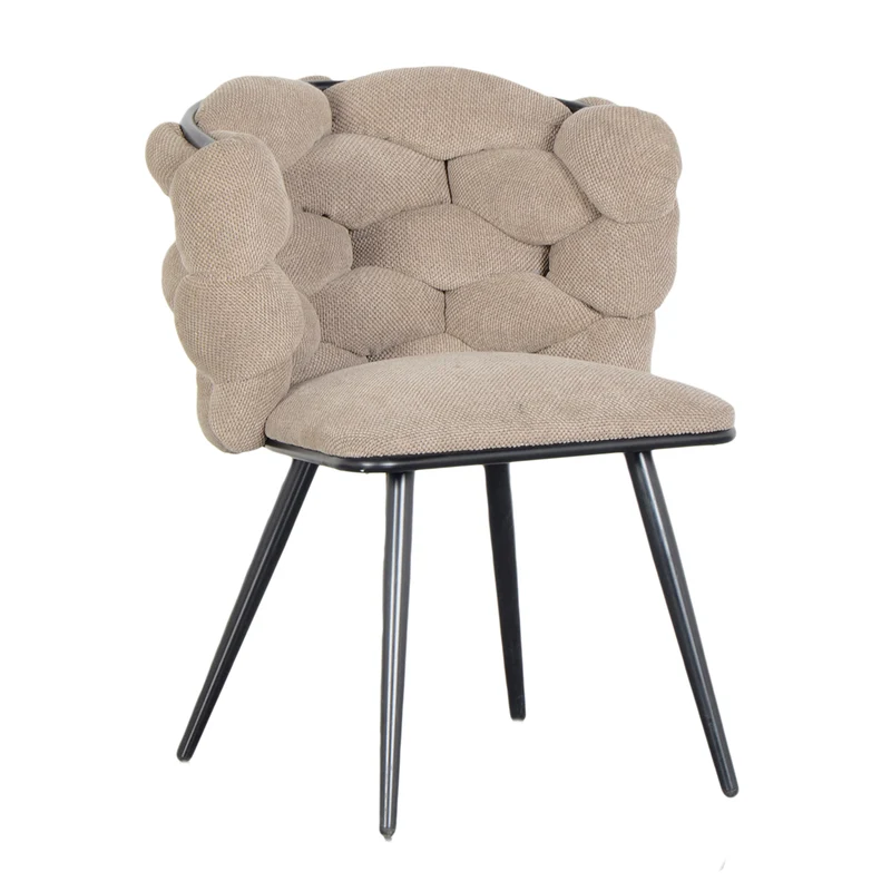 Chaise Design Italien en Tissu Tissé "CIOTTOLO"
