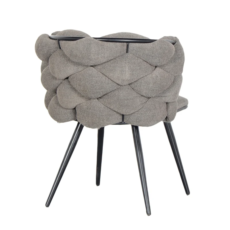 Chaise Design Italien en Tissu Tissé "CIOTTOLO"