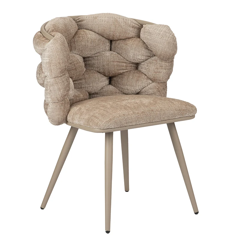 Chaise Design Italien en Tissu Tissé "CIOTTOLO"