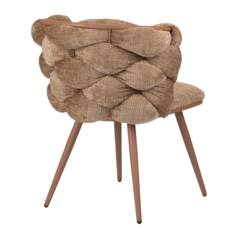 Chaise Design Italien en Tissu Tissé "CIOTTOLO"