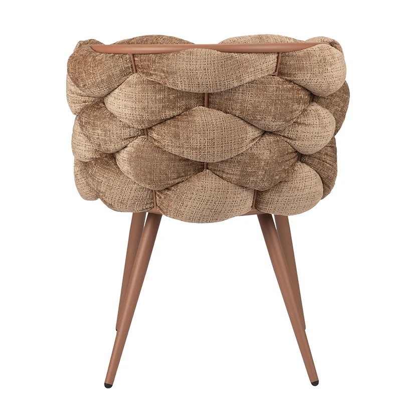 Chaise Design Italien en Tissu Tissé "CIOTTOLO"