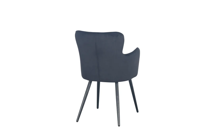 Chaise avec Accoudoirs "AQUILA" en Tissu
