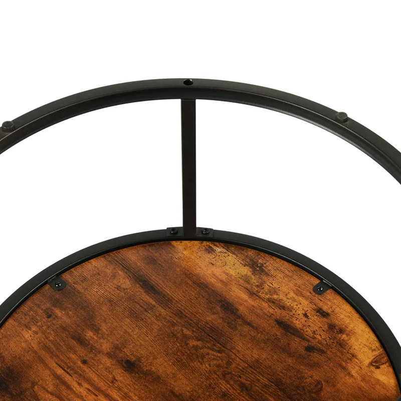 Table basse ronde relevable avec rangement caché - ROSS
