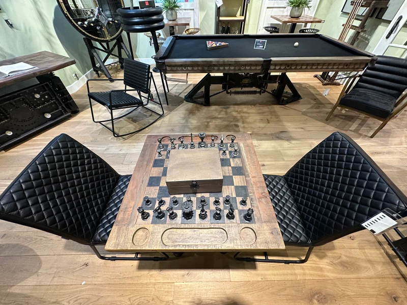 Table d'Échecs de Luxe "Échiquier Impérial"
