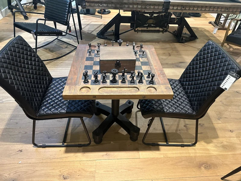 Table d'Échecs de Luxe "Échiquier Impérial"