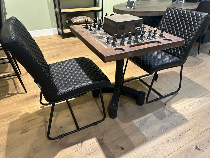 Table d'Échecs de Luxe "Échiquier Impérial"
