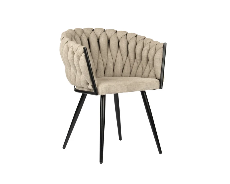 Chaise en Tissu "ONDA" - Plusieurs coloris