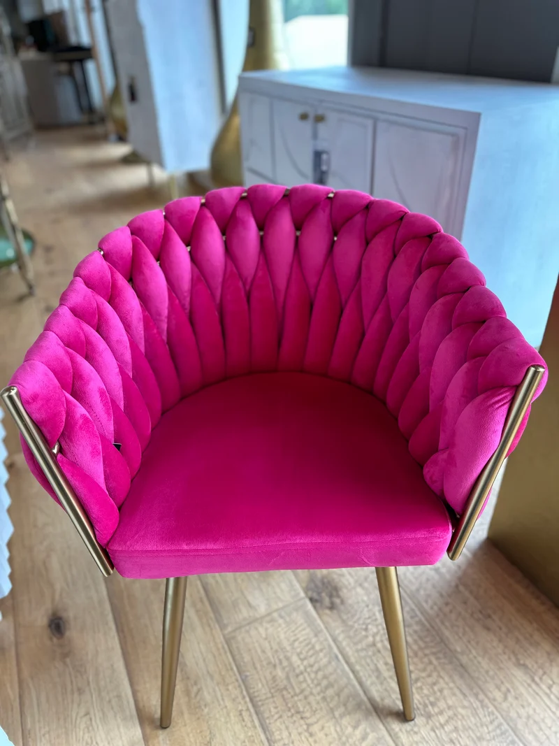 Chaise en Tissu "ONDA" - Plusieurs coloris