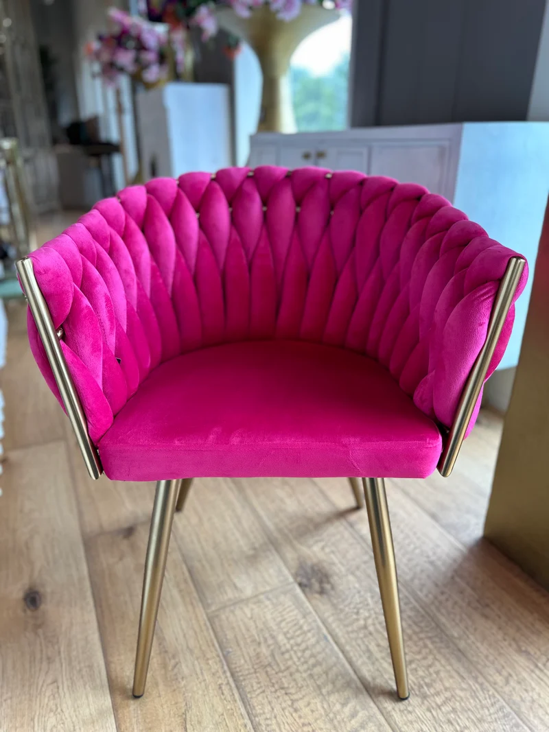 Chaise en Tissu "ONDA" - Plusieurs coloris