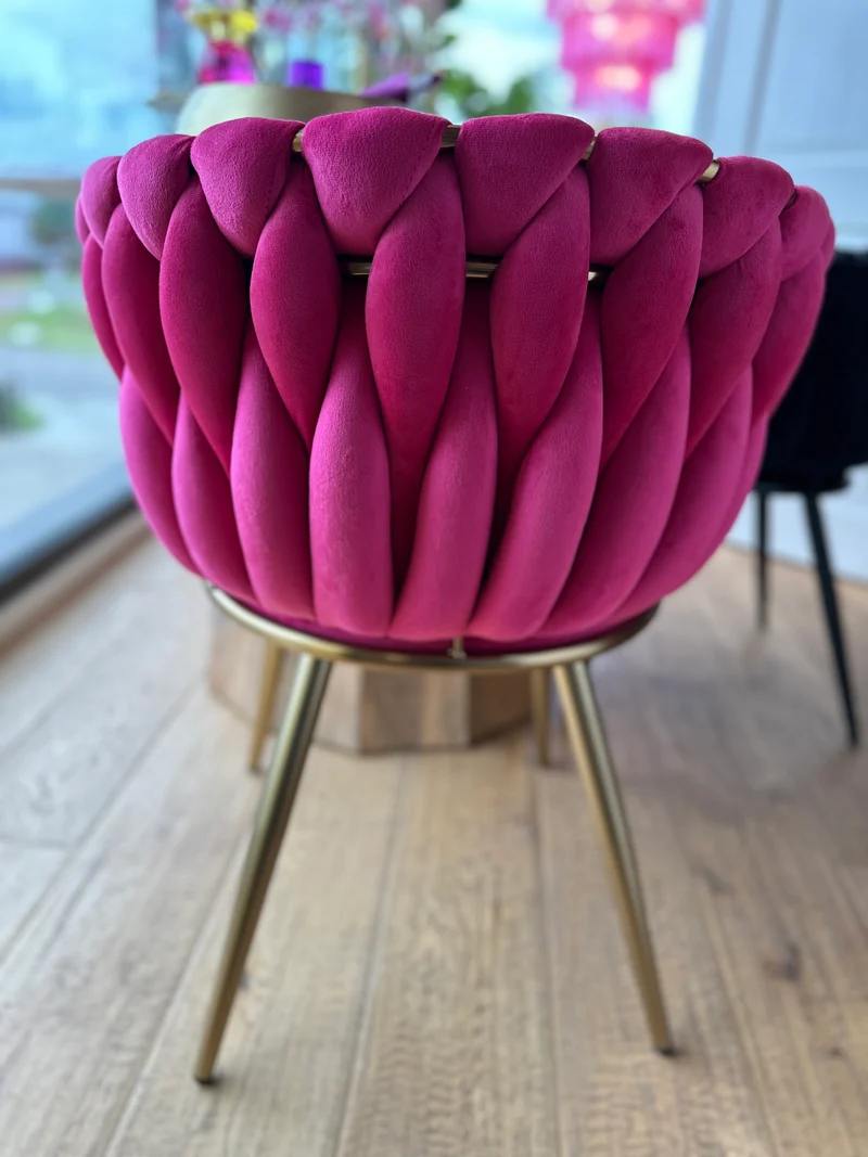 Chaise en Tissu "ONDA" - Plusieurs coloris