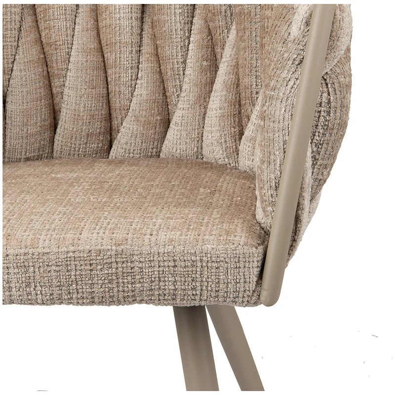 Chaise en Tissu "ONDA" - Plusieurs coloris