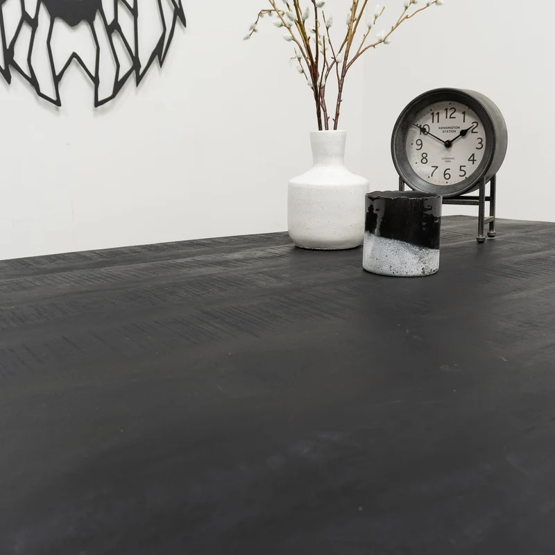 Table Rectangulaire "SOLO" en Manguier Noir