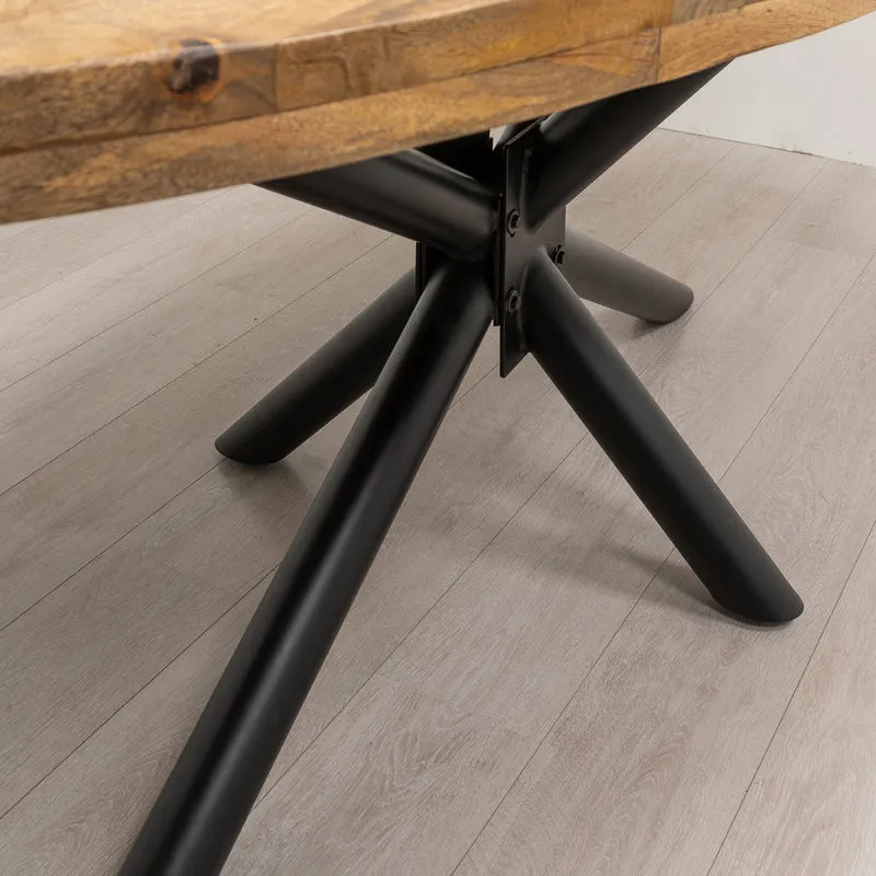 Table Ovale "KALAMATA" en Manguier Massif
