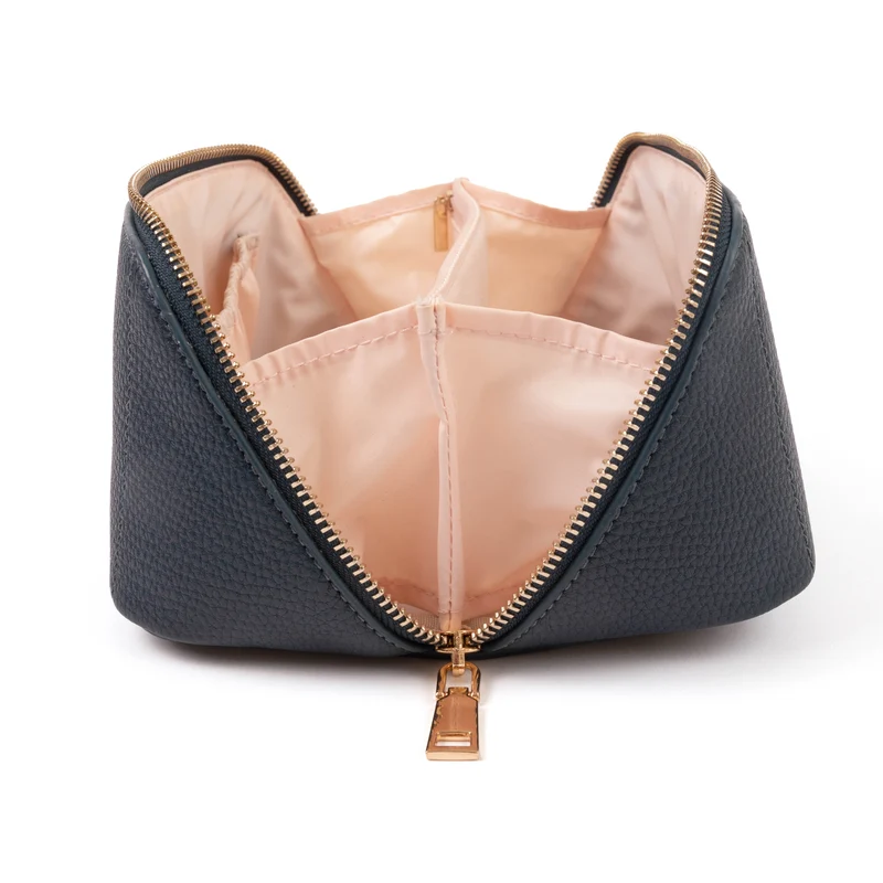 See It All Makeup Bag - Ocean Blue