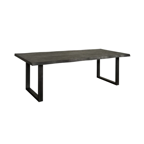Table en Acacia Massif Noir "ALESIA"