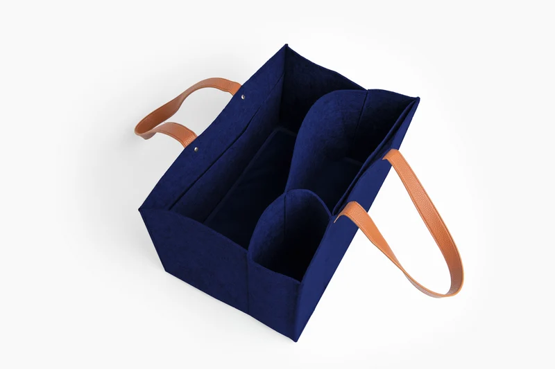 Work From Home Tote Bag - Blue