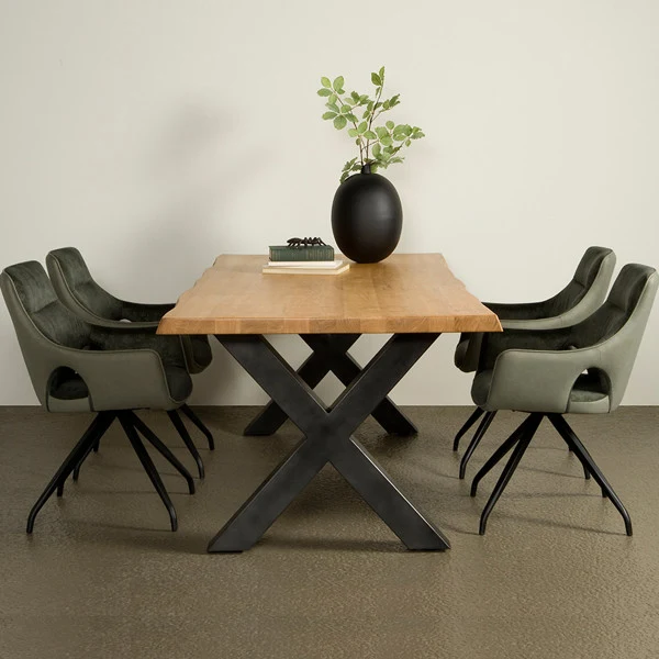 Table en Acacia Massif Naturel "ALASSIO"