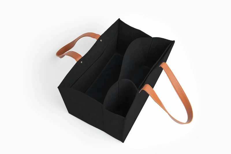 Work From Home Tote Bag - Black