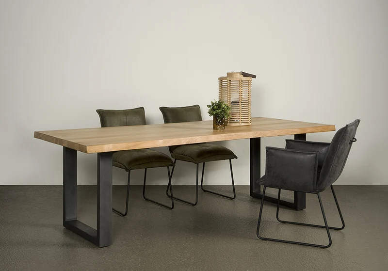 Table en Acacia Massif Naturel "SORRENTO"