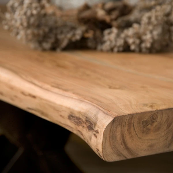 Table en Acacia Massif "RAPALLO"